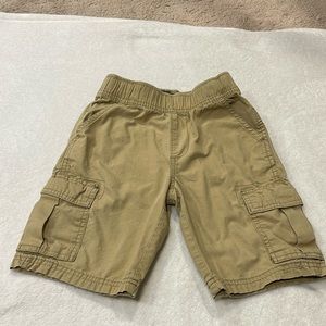Boys Kaki Cargo Shorts